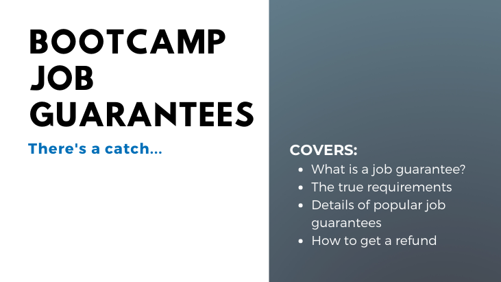 Bootcamp Job Guarantees
