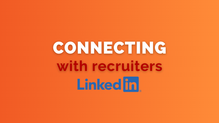 connecting with recruiters on LinkedIn
